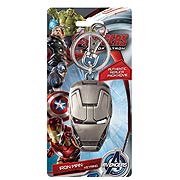 Iron Man 3 Movie Face Pewter Key Chain